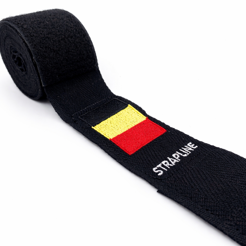 Bande de boxe - BELGIQUE - Strapline