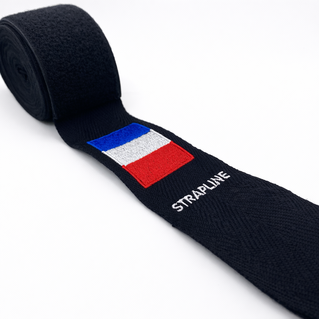Bande de boxe - FRANCE - Strapline